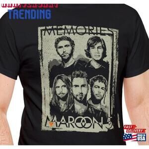 Maroon 5 Memories Shirt Band Classic